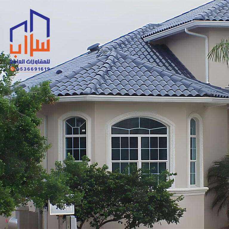 قرميد معدني مؤسسة مظلات وسواتر سراب