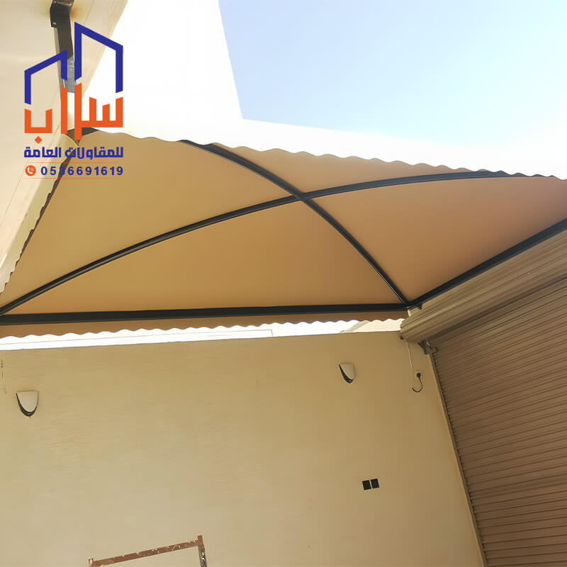 مظلات سيارات x مؤسسة مظلات وسواتر سراب