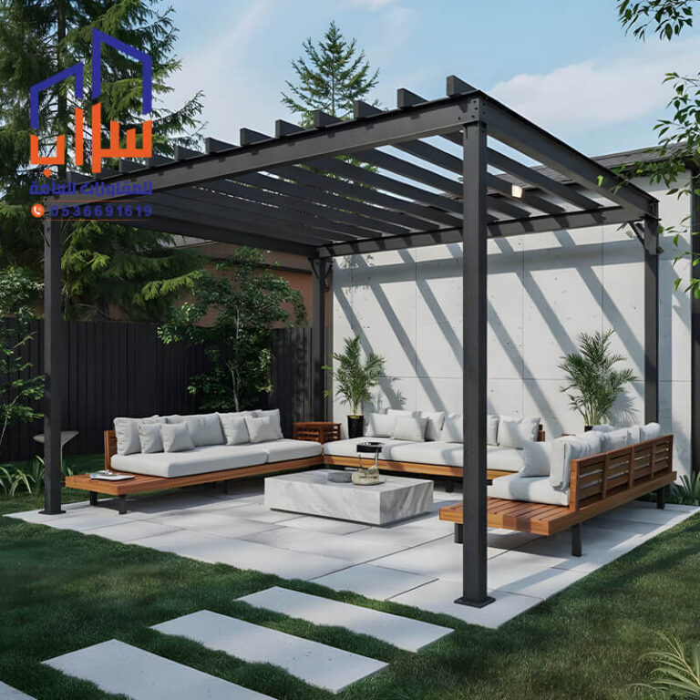 تركيب برجولات حديد