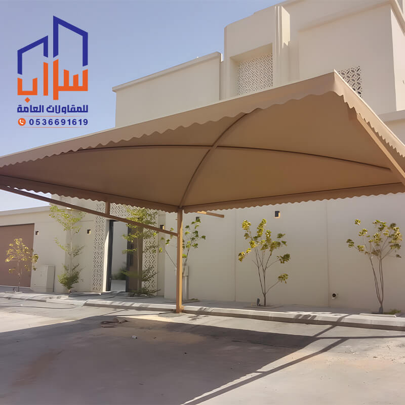 مظلات سيارات اكس مؤسسة مظلات وسواتر سراب