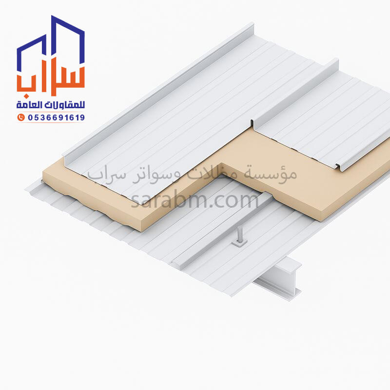 ألواح ساندوتش بانل مؤسسة مظلات وسواتر سراب