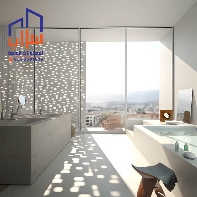 سواتر قص ليزر حديثة للبلكونات