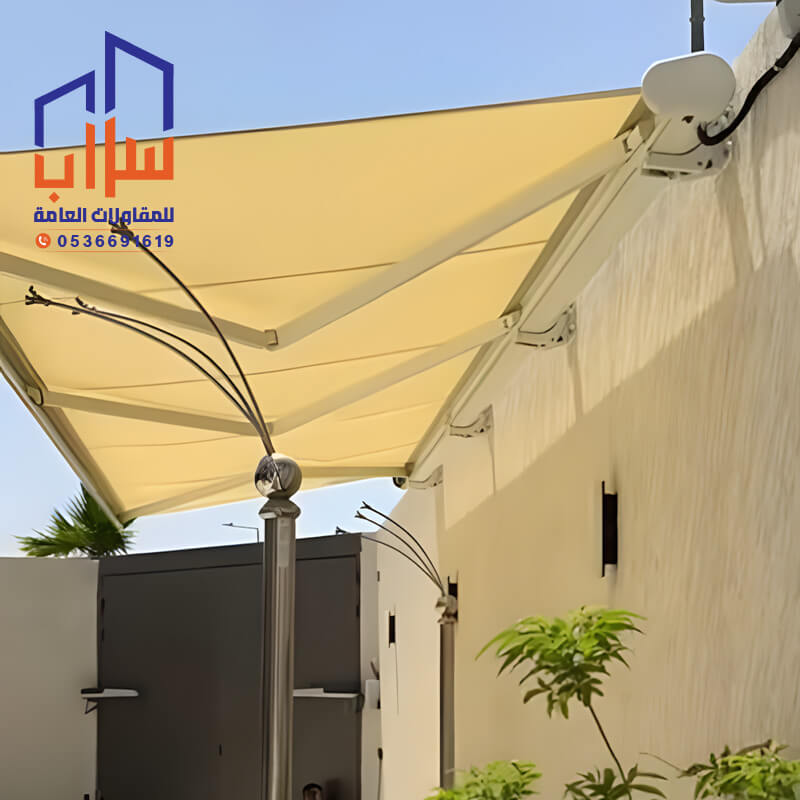 مظلات تشتغل بالكهرباء للسيارات