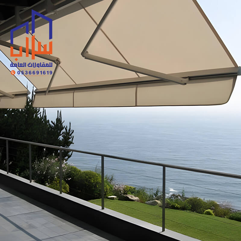 مظلات كهربائي للبلكونات