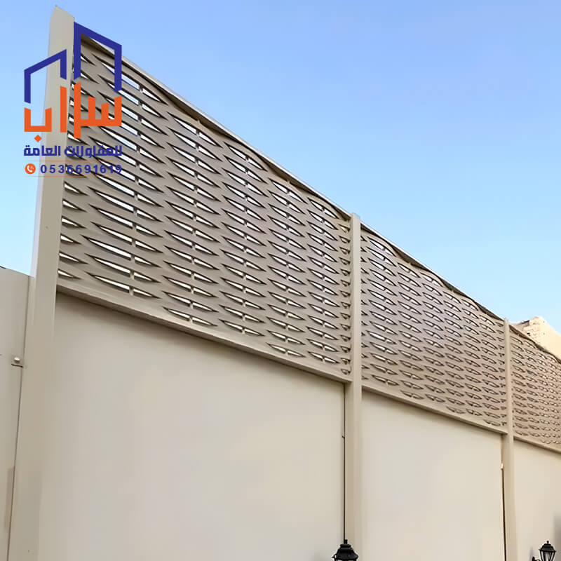 سواتر بلاستيك باللون البيج مظلات وسواتر سراب