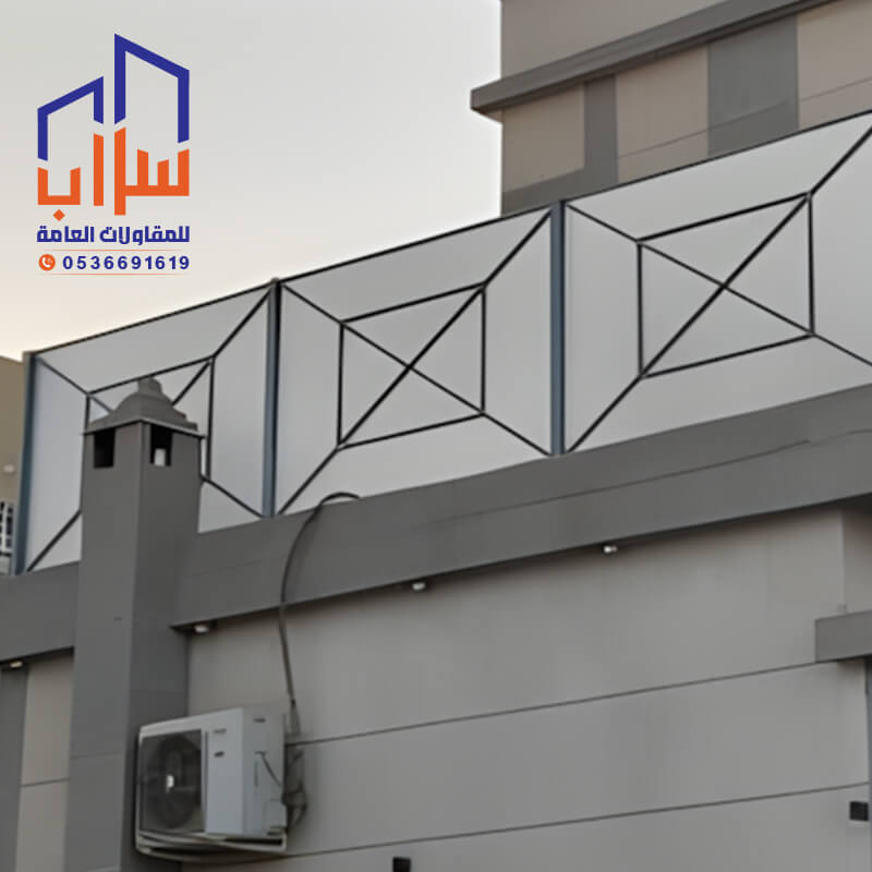 سواتر لكسان من مؤسسة مظلات وسواتر سراب